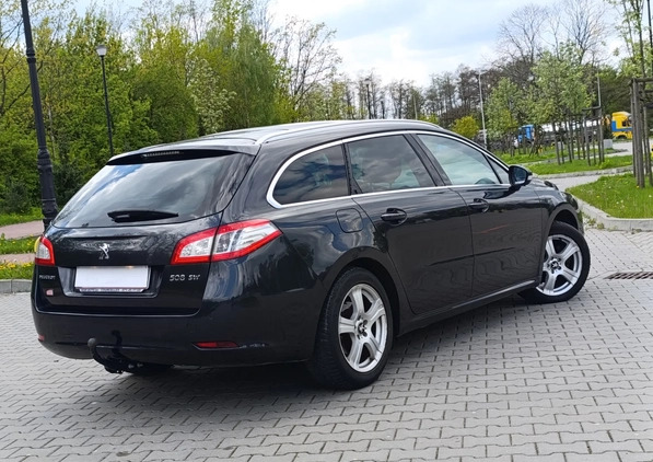 Peugeot 508 cena 24999 przebieg: 269999, rok produkcji 2011 z Płock małe 211